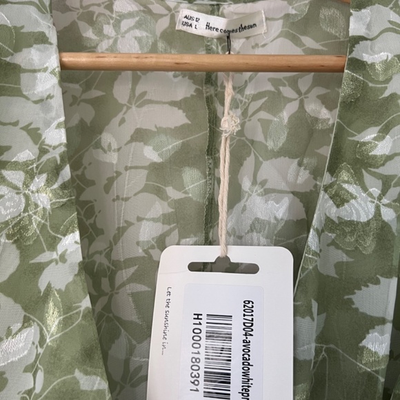 Hello Molly Moving Parts Dress Avocado - L - Picture 6 of 6